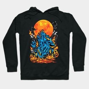 Wolf pumpkin Hoodie